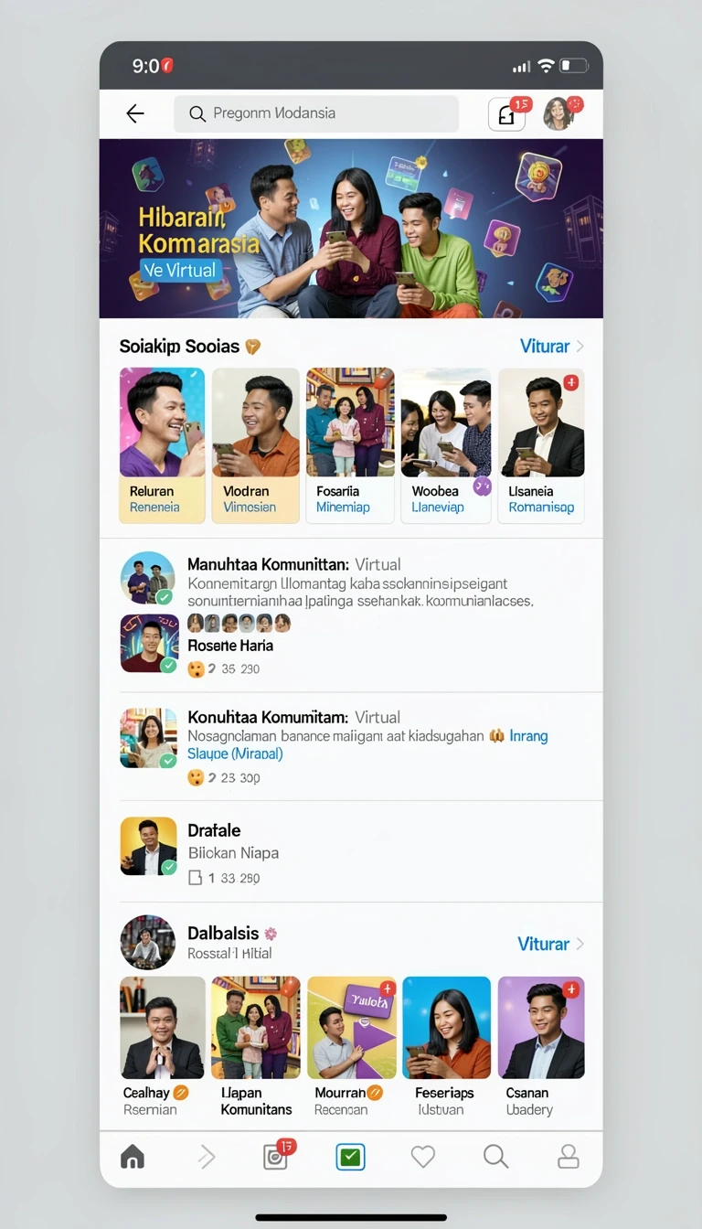 Tampilan utama aplikasi Review Aplikasi promotions yang intuitif dan efisien.